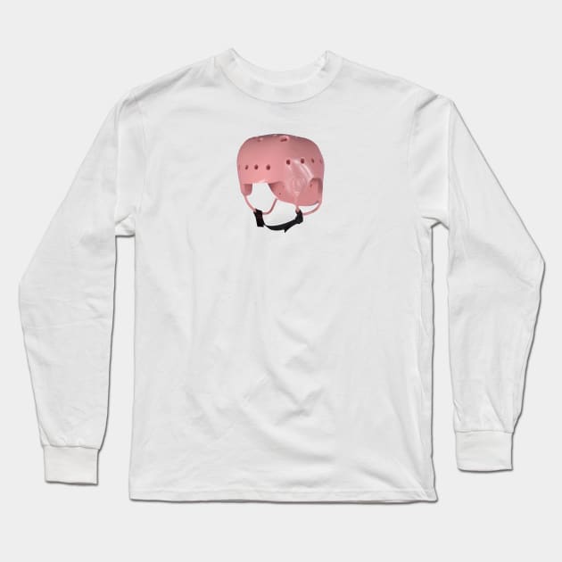 Apology Helmet Long Sleeve T-Shirt by Pawsitivity Park